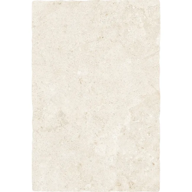Alba Ivory Stone Effect Matt Porcelain Outdoor Slab Tile