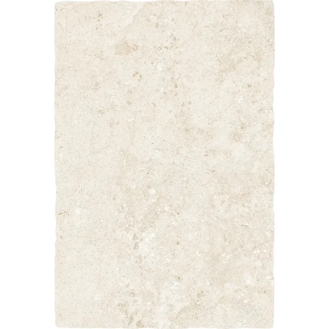 Alba Ivory Stone Effect Matt Porcelain Outdoor Slab Tile