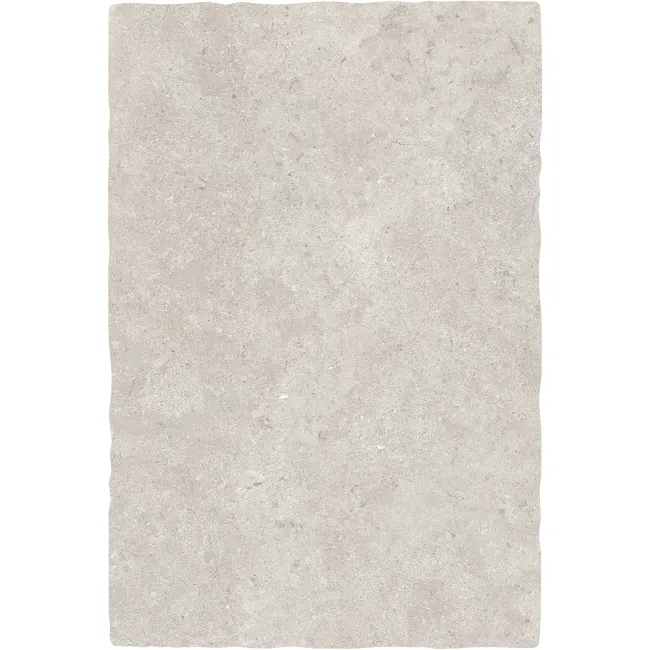 Alba Silver Stone Effect Matt Porcelain Outdoor Slab Tile