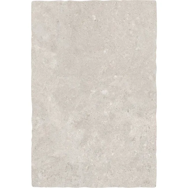 Alba Silver Stone Effect Matt Porcelain Outdoor Slab Tile