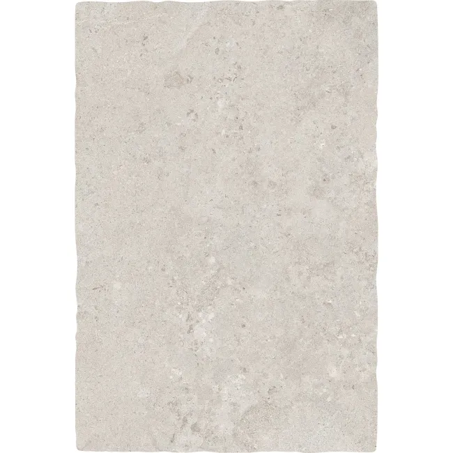 Alba Silver Stone Effect Matt Porcelain Outdoor Slab Tile