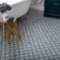 Poole Azul Matt Patterned Floor Tiles 450x450