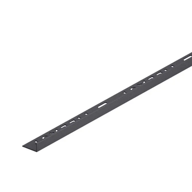 22.5mm Anthracite Textured Sq Edge Metal Trim