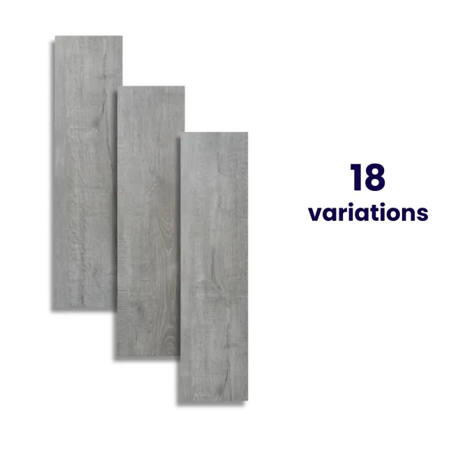 Forest Grey Matt Wood Effect Tiles 750x200x8.2mm