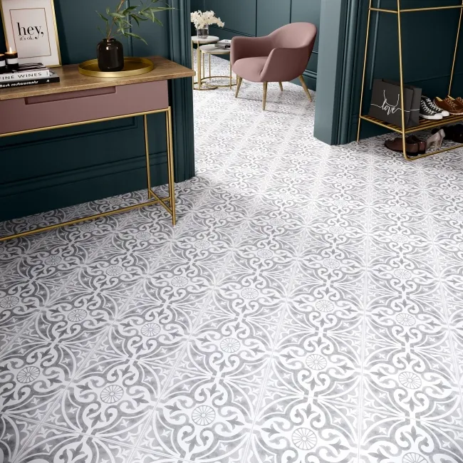 Devonstone Silver Matt Wall and Floor Tiles