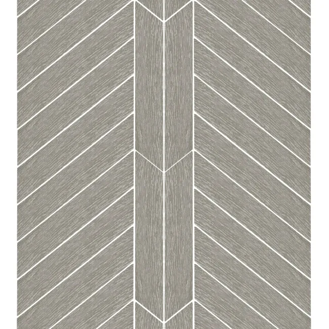 Ancona Chevron Grey Wood Effect Tile