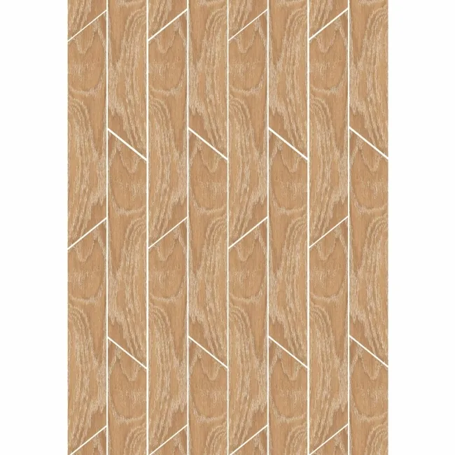Ancona Chevron Nature Wood Effect Tile