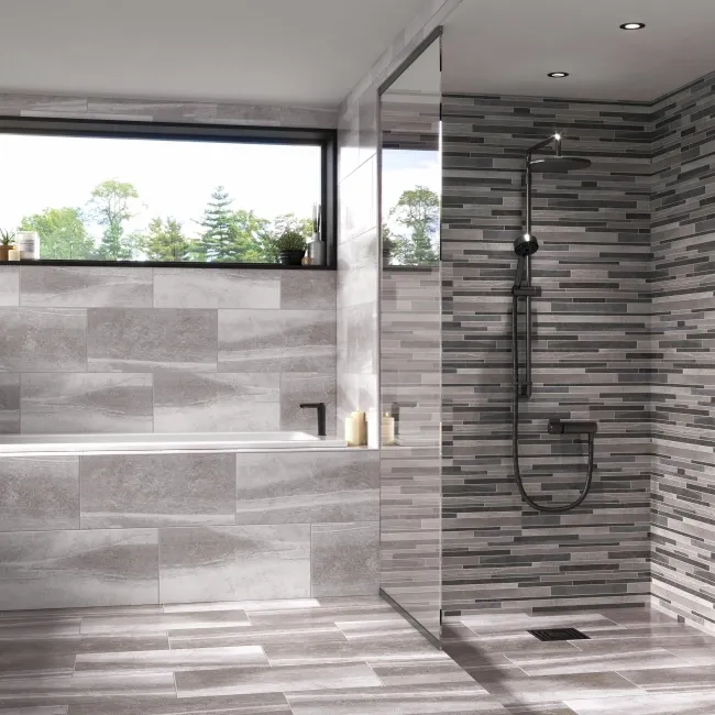 Colorado Light Grey Matt Wall and Floor Tiles