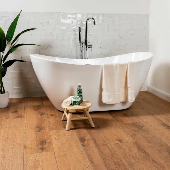 Apennine Natural/Rustic Gloss Marble Effect Tile 15x7.5