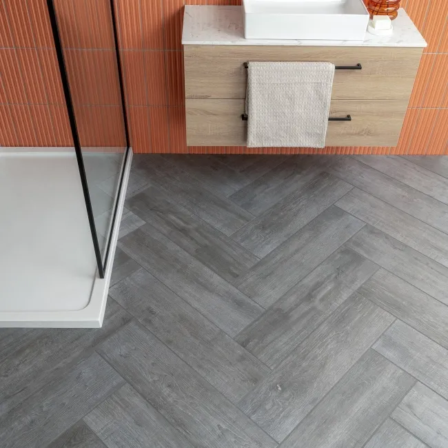 Forest Grey Matt Wood Effect Tiles 750x200x8.2mm