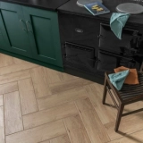 Star Wood Brown Oak Wood Effect Tile
