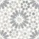 Nikea Grey Patterned  Matt Porcelain Wall and Floor Tile