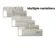 Ledgestone Ice White Split Face 150x300