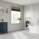 Mare White Stone Effect Matt Ceramic Wall Tile