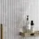 Agora Light Grey Matt Marble Effect Decor Wall Tile 600x300