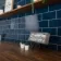 Liso Marino Blue Gloss Metro Tiles 100x200