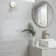 Bricks Light Grey Gloss Ceramic Metro Wall Tiles 300x100x7mm