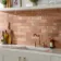 Tosca Teja Red Matt Brick Effect Tiles 62x235x9mm