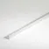 8mm White Square Edge Plastic Trim