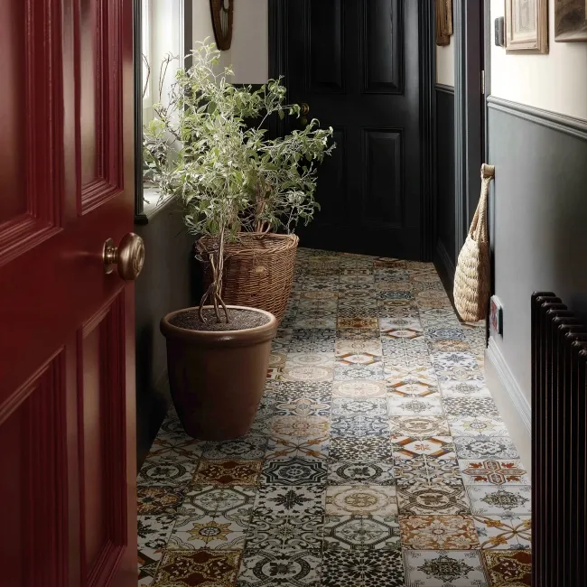 Nikea Multicolour Patterned Wall and Floor Tiles