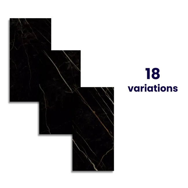 Kalahari Black Marble Effect 120x60