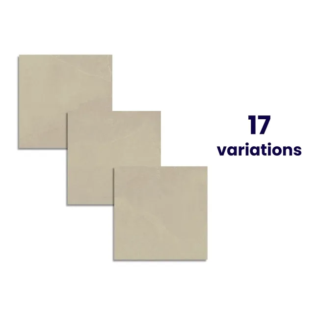 Stoneart Matt Beige Anti Slip Stone Effect Wall and Floor Tiles