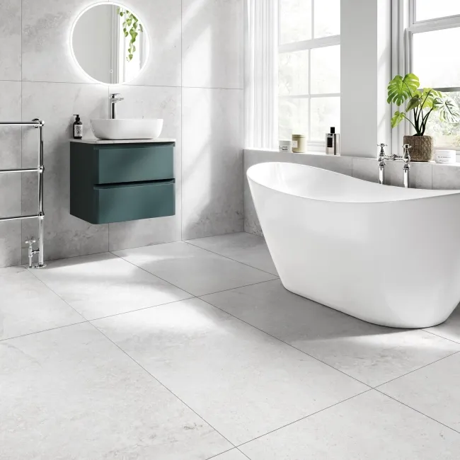 Beyond White Matt Rectified Wall and Floor Tiles