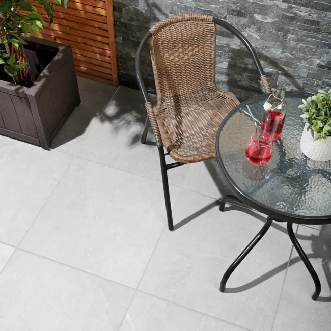 Pulse Grey Stone Effect 595x595x20mm Slabs