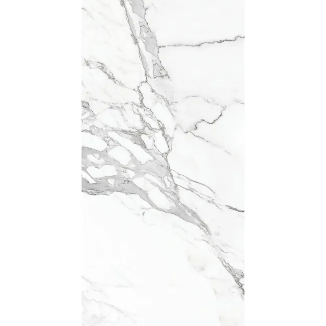 Eternal Grey Marble Effect Large Polished Porcelain Tile