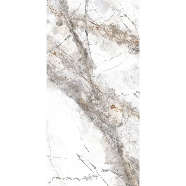 Invisible Marble Grey Polished Rectified Wall and Floor Tiles 60x120