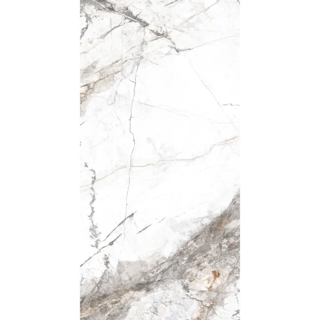 Invisible Marble Grey Polished Rectified Wall and Floor Tiles 60x120