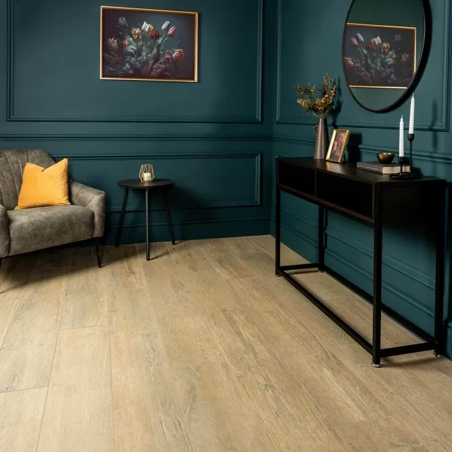 Lenk Taupe Wood Effect Tiles