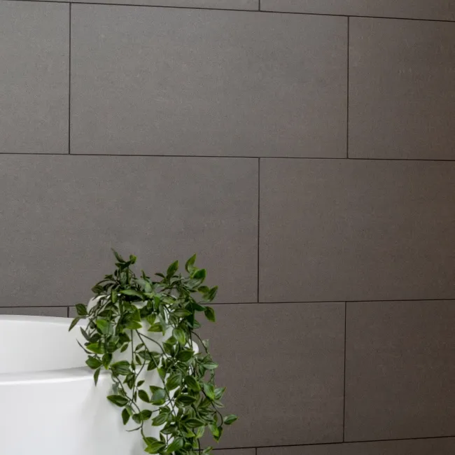 Gems Lounge Stone Effect Matt Anthracite 600x300