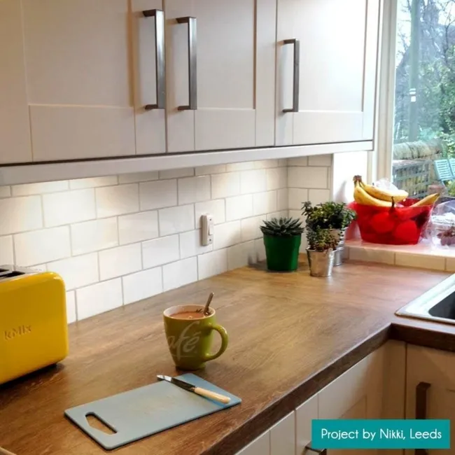 Liso White Flat Matt Metro Tiles 200x100
