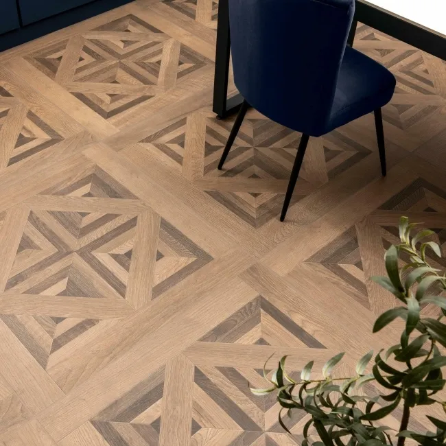 Old Manor Dark Walnut Indoor Wood Effect Tiles
