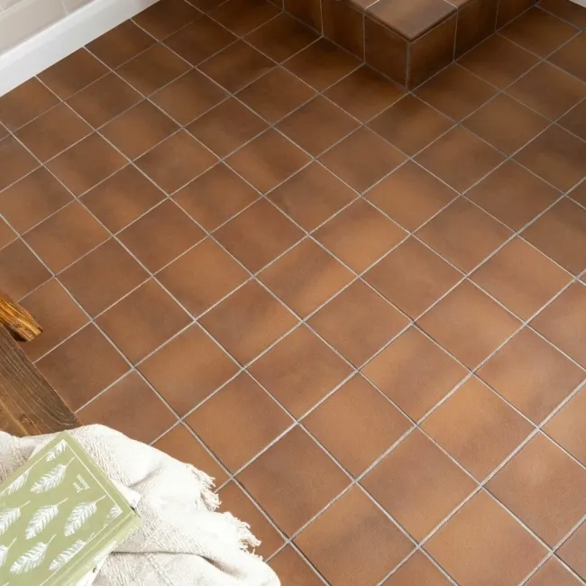 Aragon Flame Brown Quarry Flat 15x15