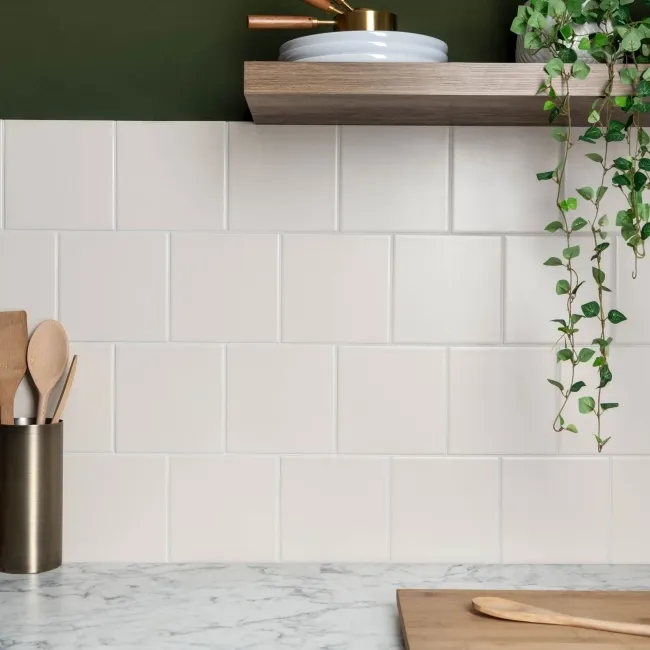 Monocolour Hueso Cream Flat Matt Square 150x150