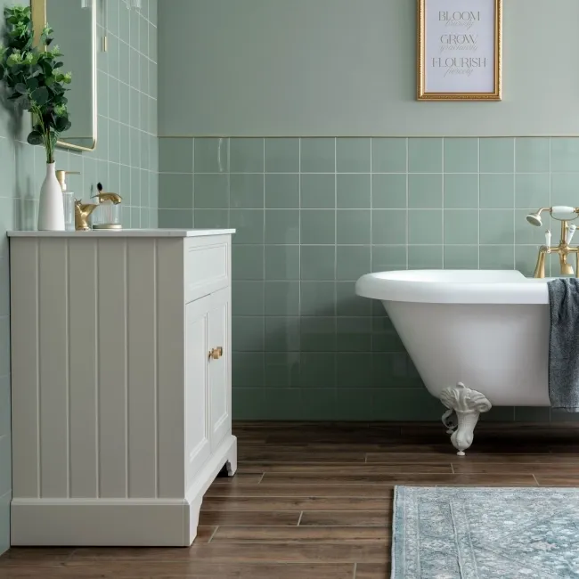 Monocolour Alga Green Flat Gloss Square 150x150