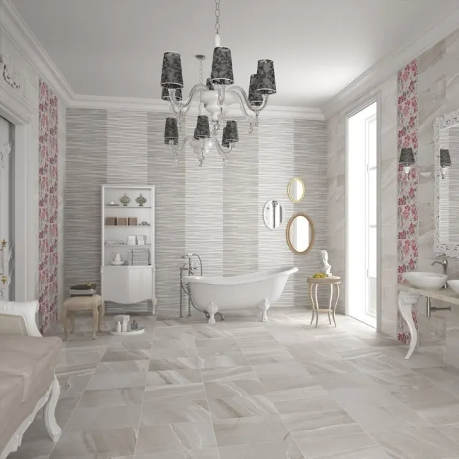 Burlington Grey Floor Stone Effect Tiles 472x472