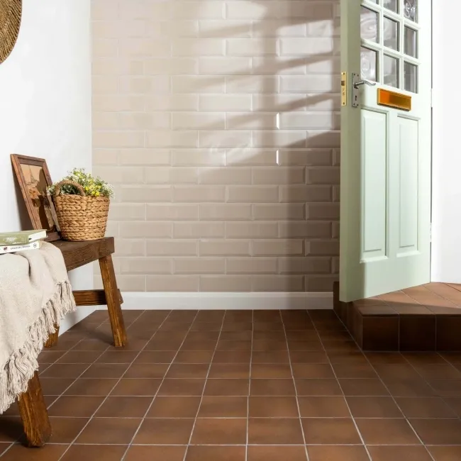 Aragon Flame Brown Quarry Flat 15x15
