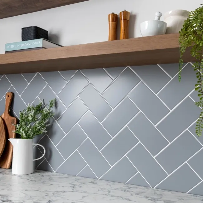 Monocolour Plata Grey Flat Matt Metro 200x100